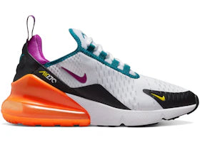 Nike Air Max 270 White Orange Purple (GS)