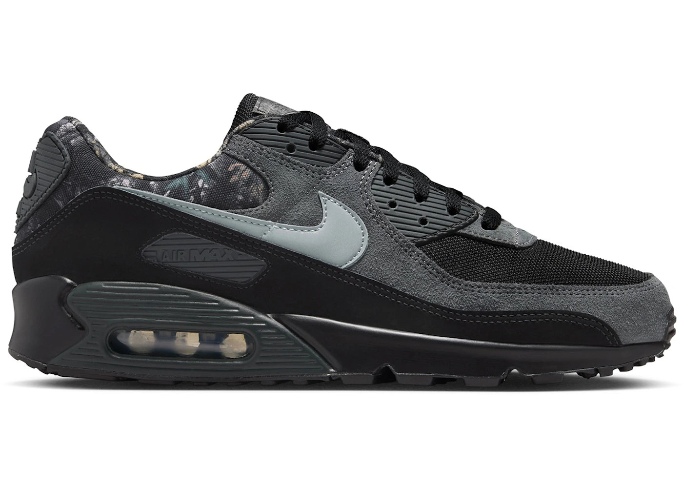 Nike Air Max 90 Black Realtree Edge Camo - vue 360