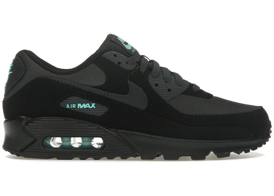 Nike Air Max 90 Black Tiffany sneakers - authentic streetwear shoes
