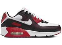 Nike Air Max 90 Burgundy Crush Black University Red White (GS)