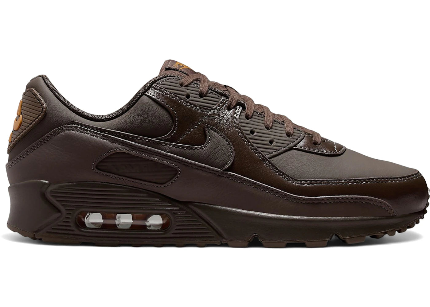 Nike Air Max 90 ESS+ Baroque Brown - vue 360