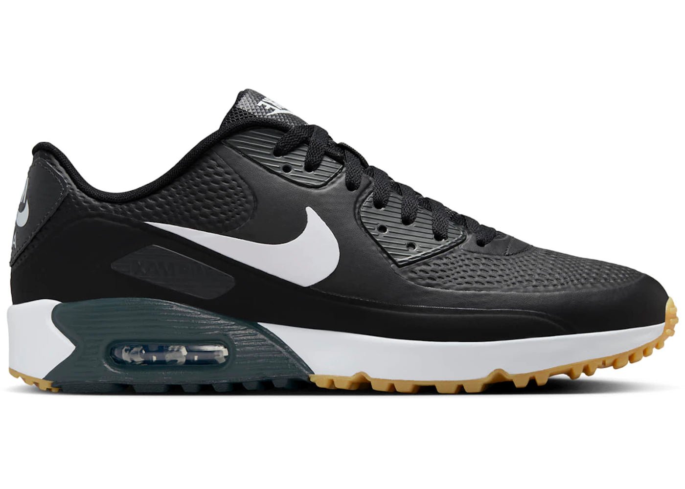 Nike Air Max 90 Golf Black White - vue 360