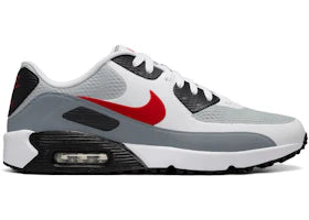 Nike Air Max 90 Golf White Light Smoke Grey Red