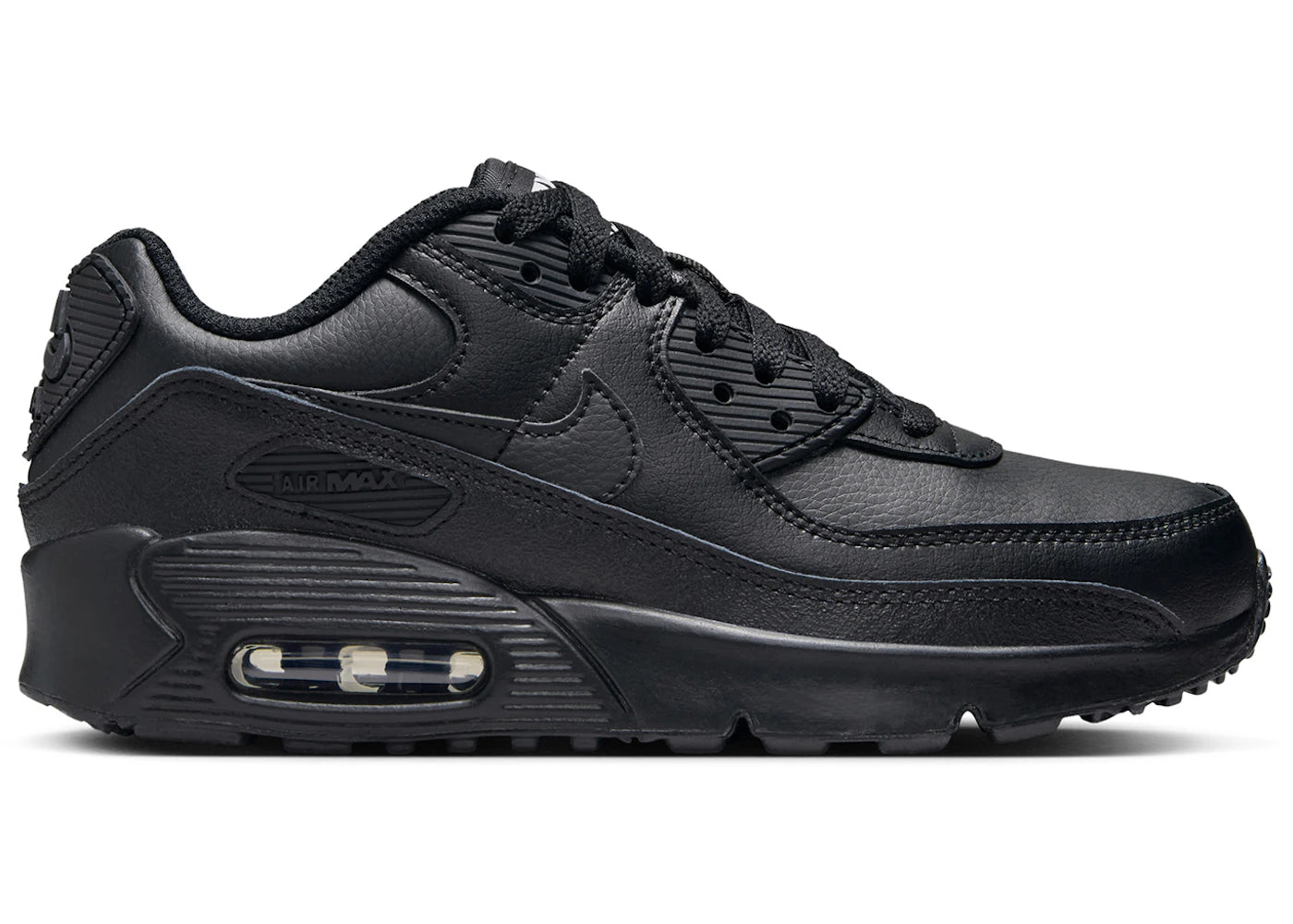 Nike Air Max 90 LTR Black (GS) - vue 360