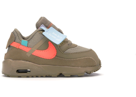 Nike Air Max 90 Off-White Desert Ore (TD) sneakers - authentic Nike shoes