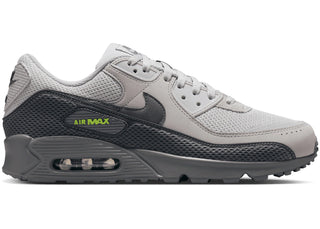 Nike Air Max 90 Premium Light Smoke Grey Volt - authentic Nike sneakers