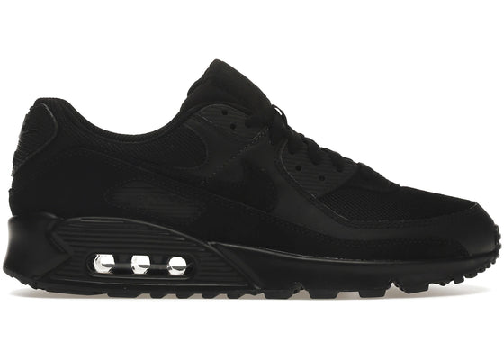 Nike Air Max 90 Recraft Triple Black sneakers - authentic streetwear shoes
