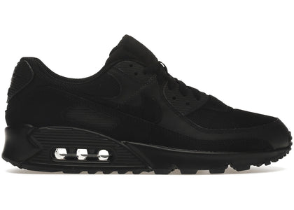Nike Air Max 90 Recraft Triple Black % sneakers - authentic Nike shoes