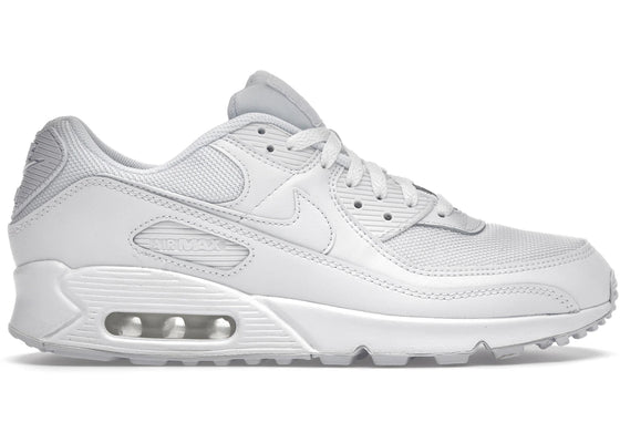 Nike Air Max 90 Recraft Triple White sneakers - authentic Nike shoes