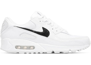 Nike Air Max 90 Snakeskin White Black (Women's) - authentic Nike sneakers