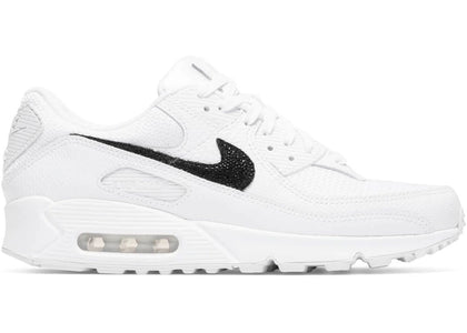 Nike Air Max 90 Snakeskin White Black (Women's) - authentic Nike sneakers