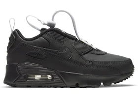 Nike Air Max 90 Toggle Triple Black (PS) - vue 360
