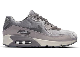 Nike Air Max 90 Velvet Gunsmoke (Women's) - authentic Nike sneakers