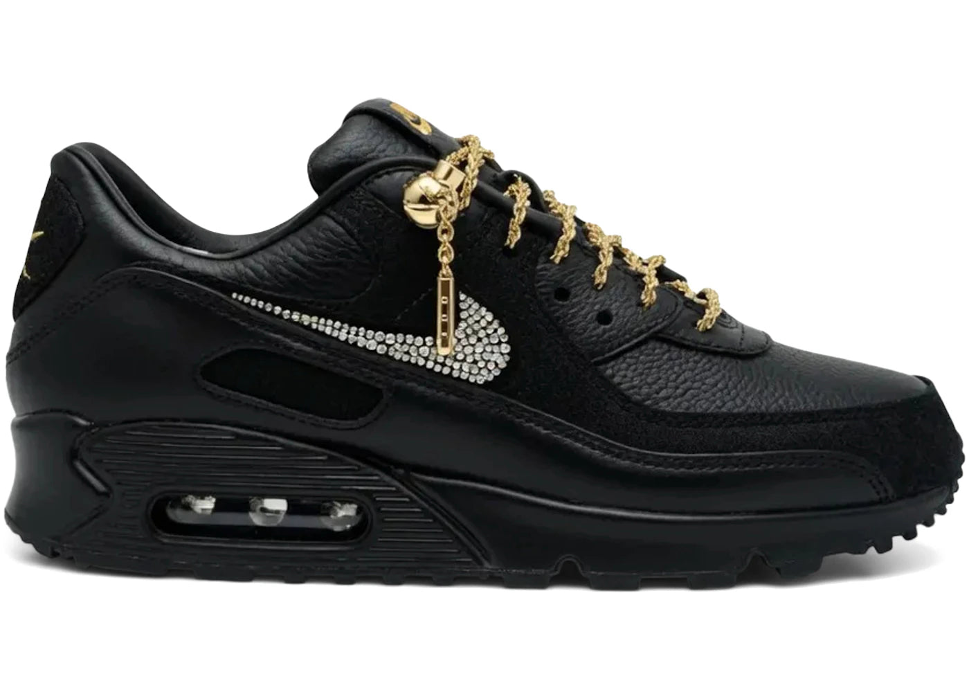 Nike Air Max 90 Victor Solomon ASW Black - vue 360