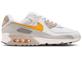 Nike Air Max 90 White College Grey Laser Orange - vue 360