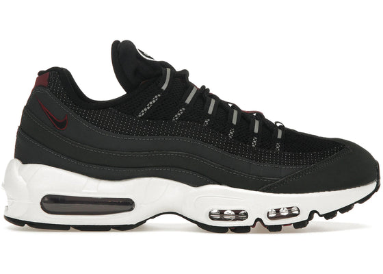 Nike Air Max 95 Anthracite Team Red sneakers - authentic streetwear shoes