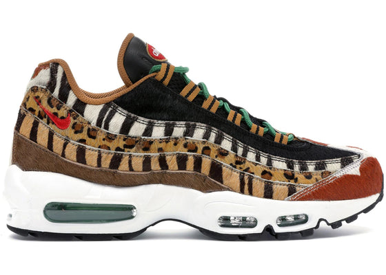 Nike Air Max 95 atmos Animal Pack 2.0 (All Black Box) (2018) sneakers - authentic streetwear shoes