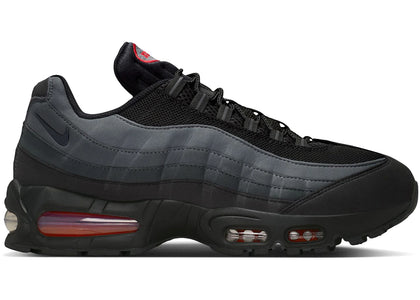 Nike Air Max 95 Big Bubble Black Anthracite Dark Smoke Grey - authentic Nike sneakers