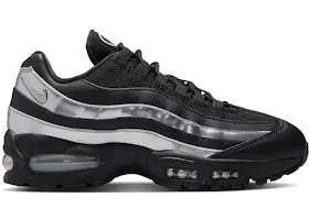Nike Air Max 95 Big Bubble Black Metallic Silver (Women's)