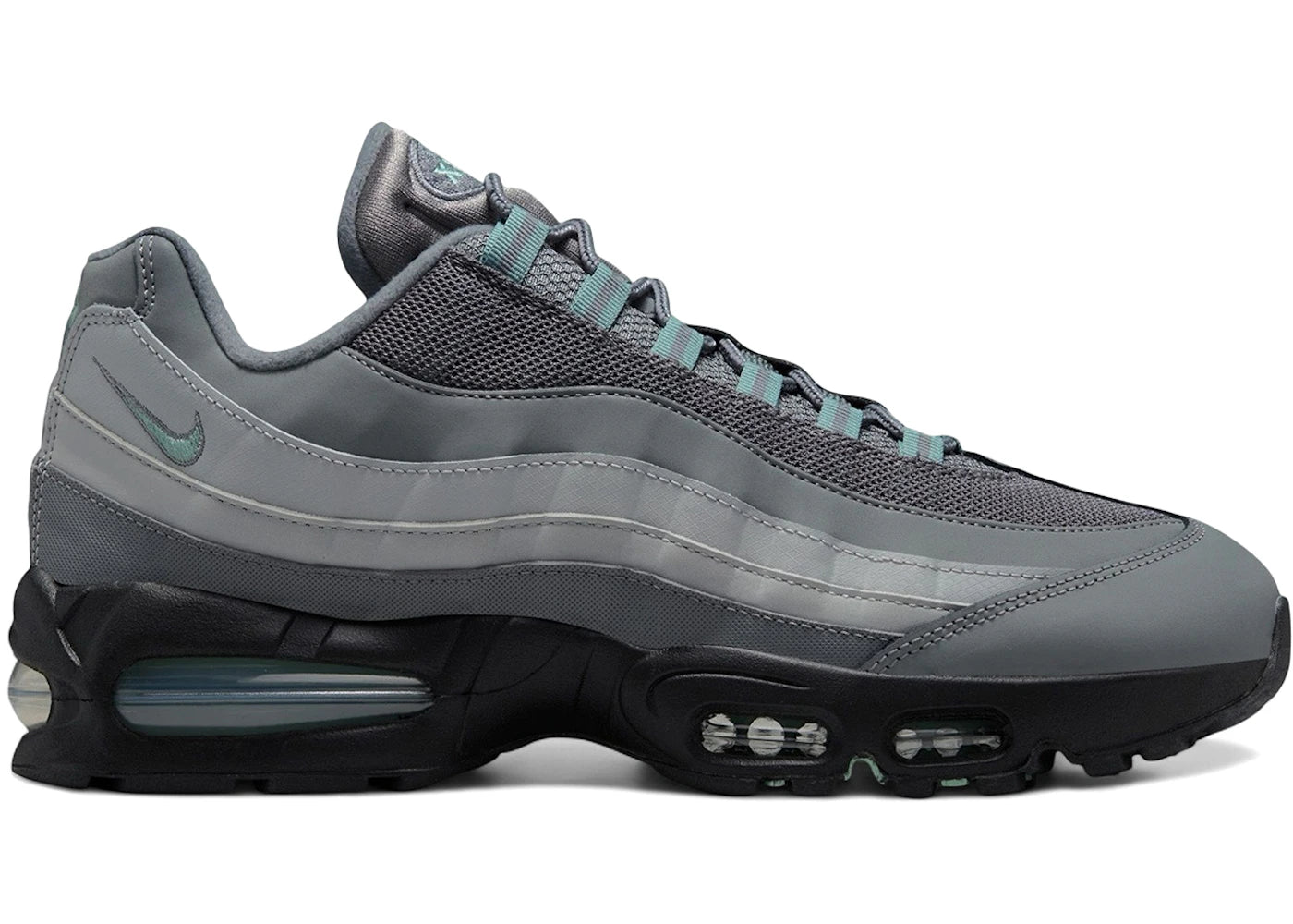 Nike Air Max 95 Big Bubble Smoke Grey Cannon - vue 360
