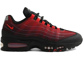 Nike Air Max 95 Big Bubble Tech Black Tough Red