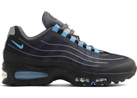 Nike Air Max 95 Big Bubble Tech Black University Blue - vue 360
