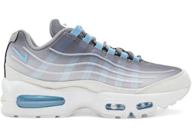 Nike Air Max 95 Big Bubble Tech Smoke Grey Football Blue