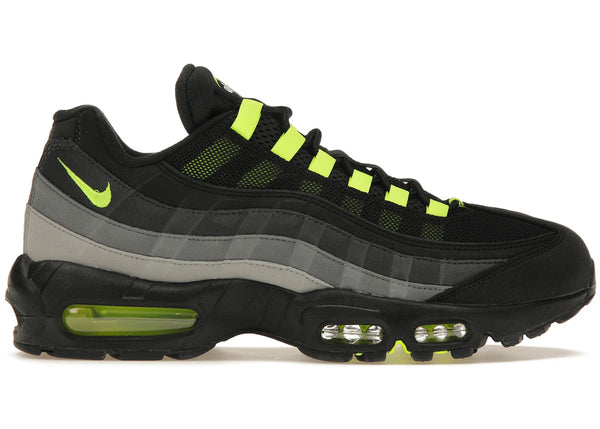 Nike Air Max 95 Black Neon sneakers - authentic streetwear shoes