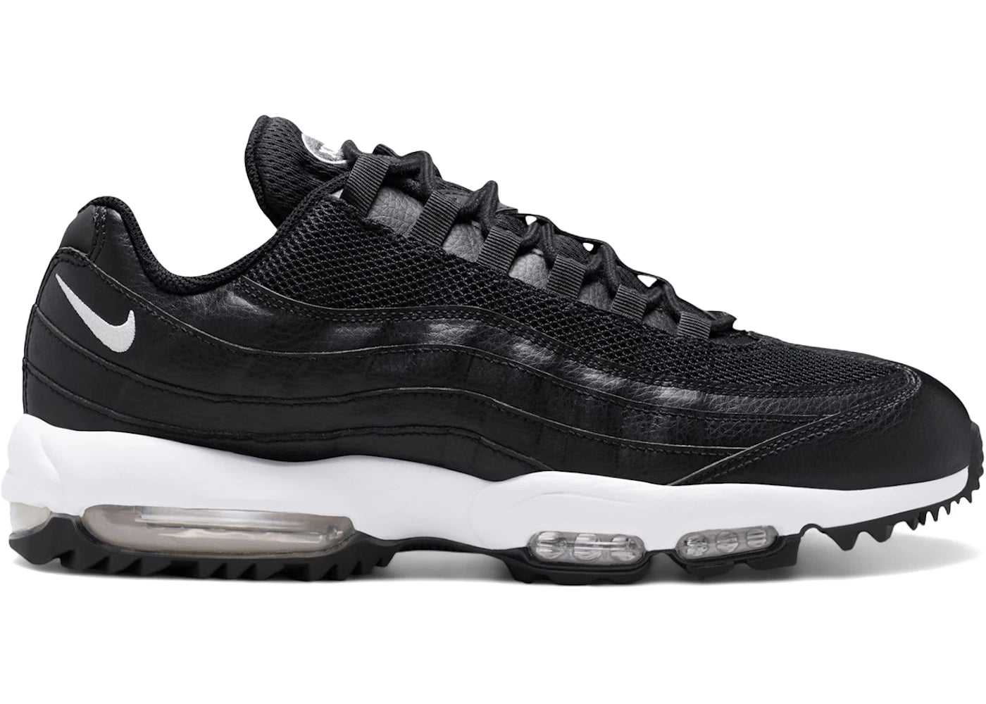 Nike Air Max 95 Golf Black White - vue 360