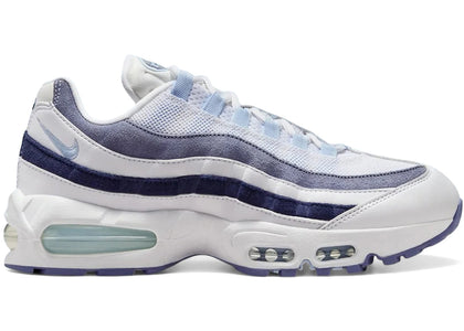 Nike Air Max 95 OG Big Bubble White Celestine Blue (Women's) - authentic Nike sneakers