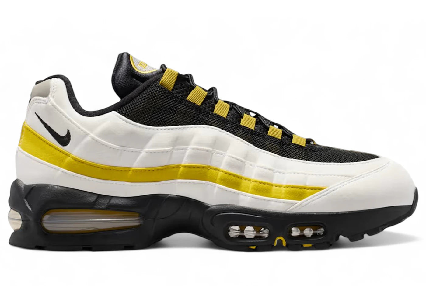 Nike Air Max 95 OG White Saffron Quartz Black - vue 360