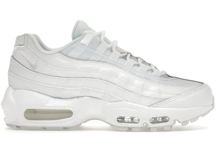 Nike Air Max 95 Recraft Triple White (GS) sneakers - authentic streetwear shoes