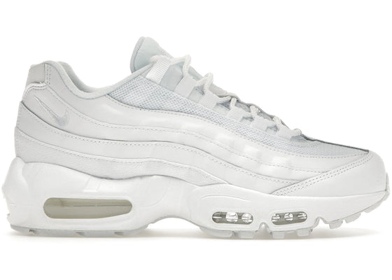 Nike Air Max 95 Recraft Triple White (GS) sneakers - authentic streetwear shoes