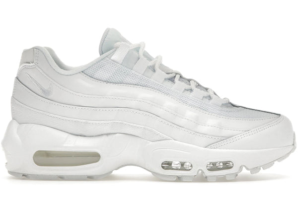 Nike Air Max 95 Recraft Triple White (GS) sneakers - authentic streetwear shoes