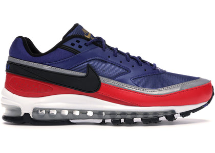 Nike Air Max 97 BW Deep Royal Blue Black University Red sneakers - authentic Nike shoes