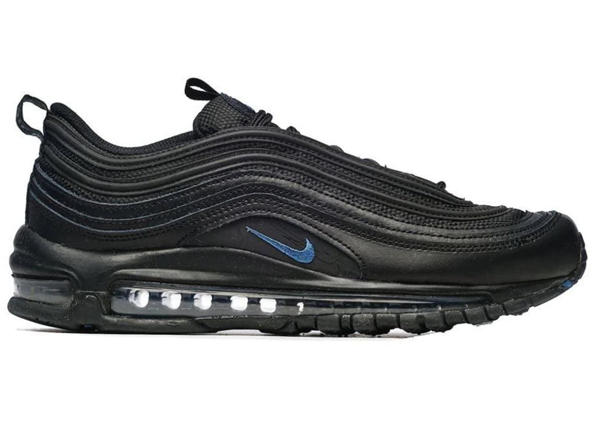 Nike Air Max 97 Black Dark Marina Blue - vue secondaire A