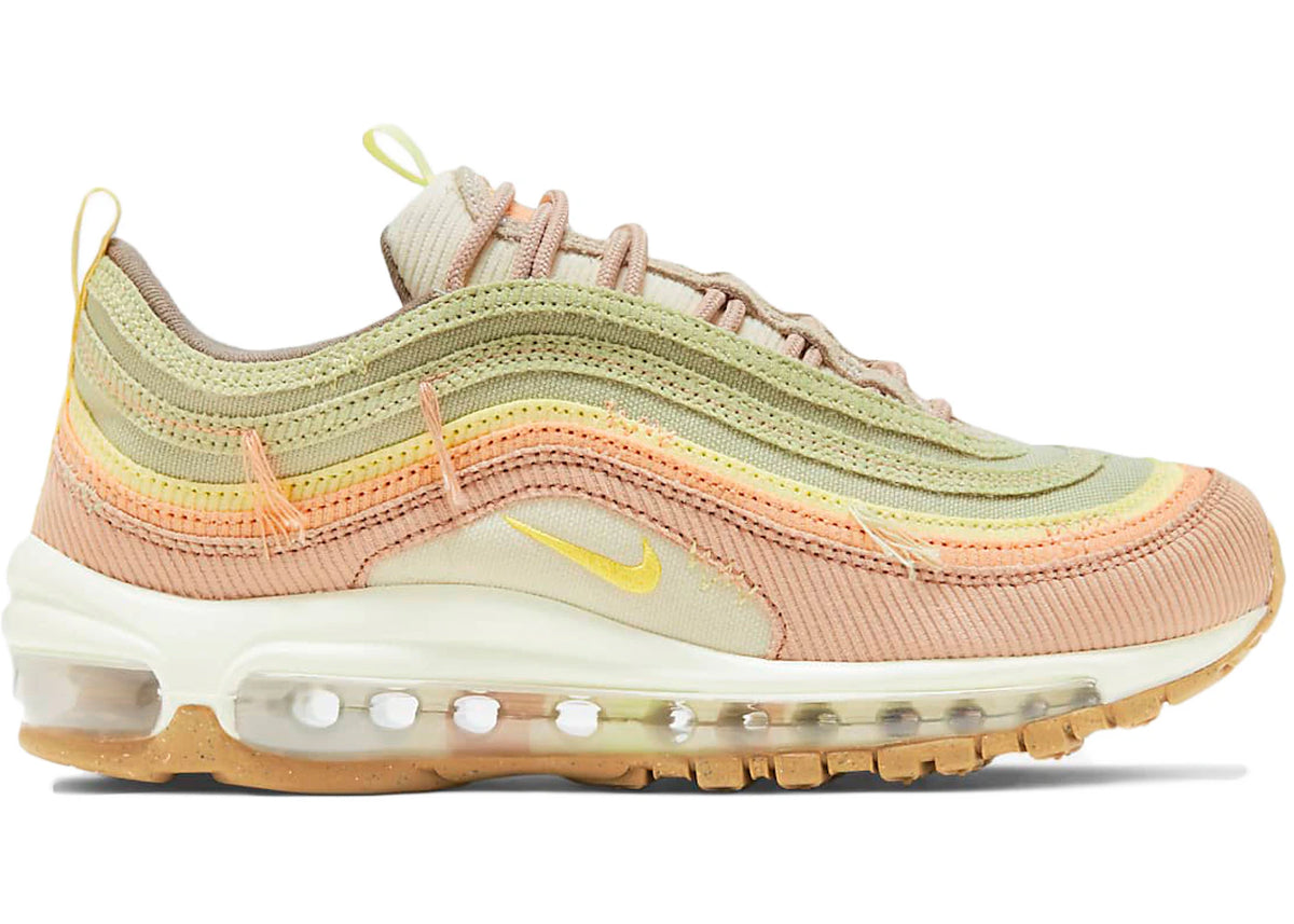 Nike Air Max 97 Corduroy Olive Aura (Women's) - vue secondaire A