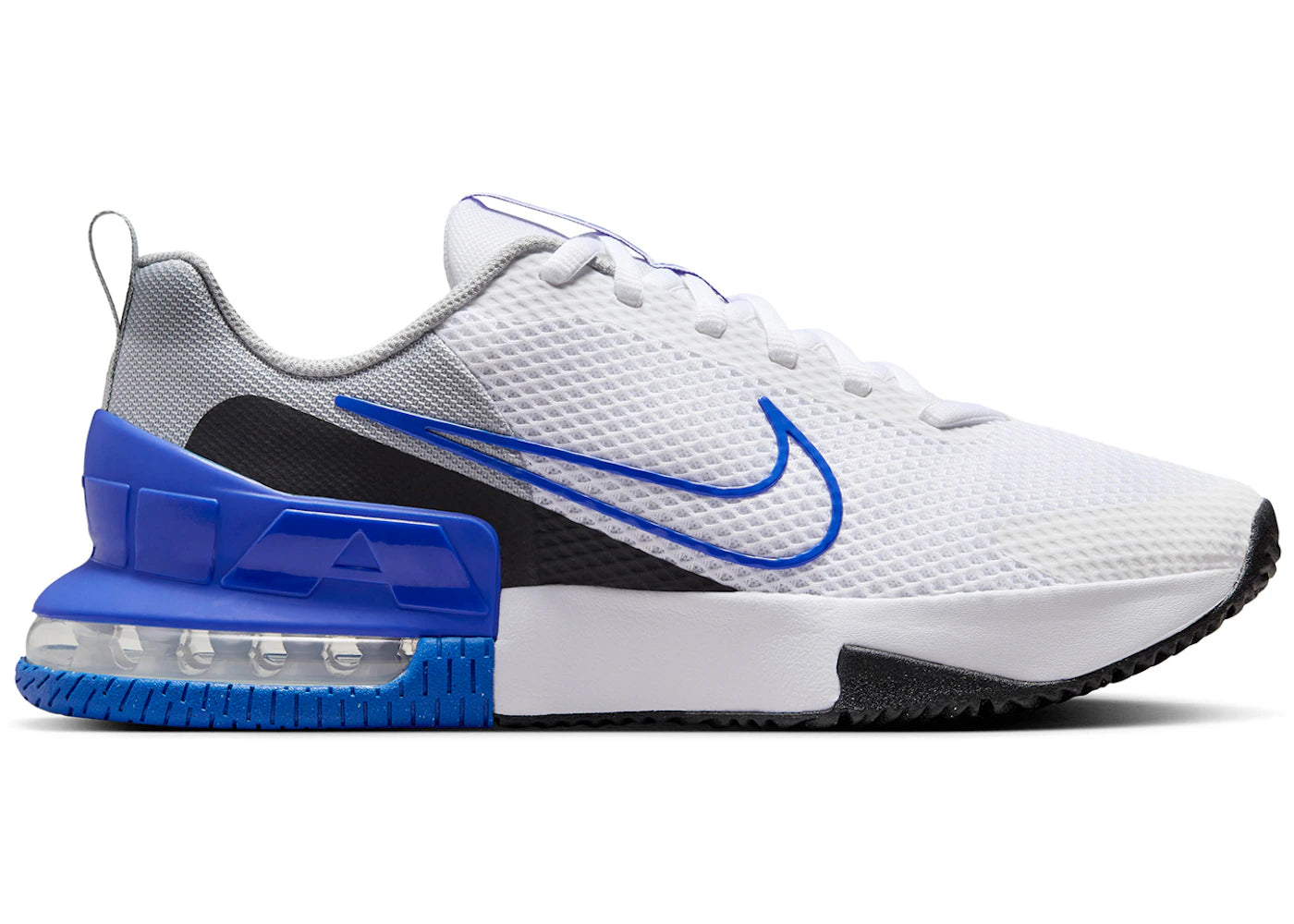 Nike Air Max Alpha Trainer 6 White Light Smoke Grey Black Hyper Royal - vue secondaire A
