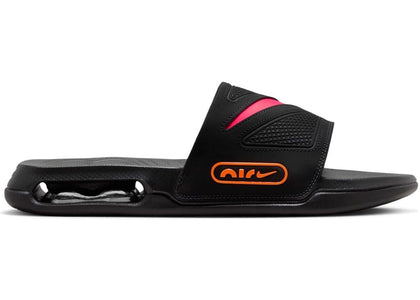 Nike Air Max Cirro Slide Black Racer Pink Total Orange - sneakers view 2
