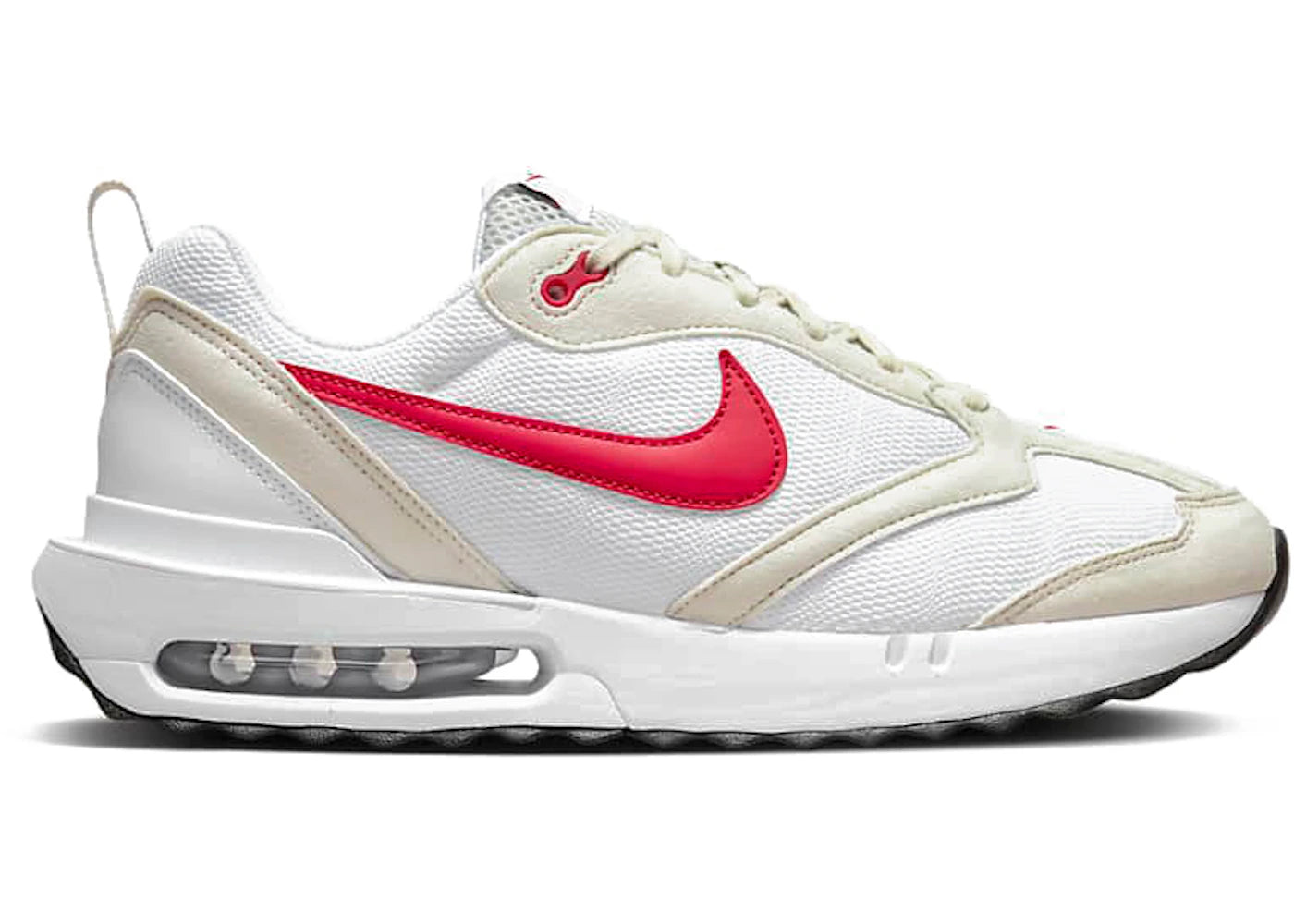 Nike Air Max Dawn Light Bone University Red - vue 360