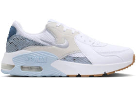 Nike Air Max Excee Premium White Hydrogen Blue Snakeskin (Women's) - vue 360