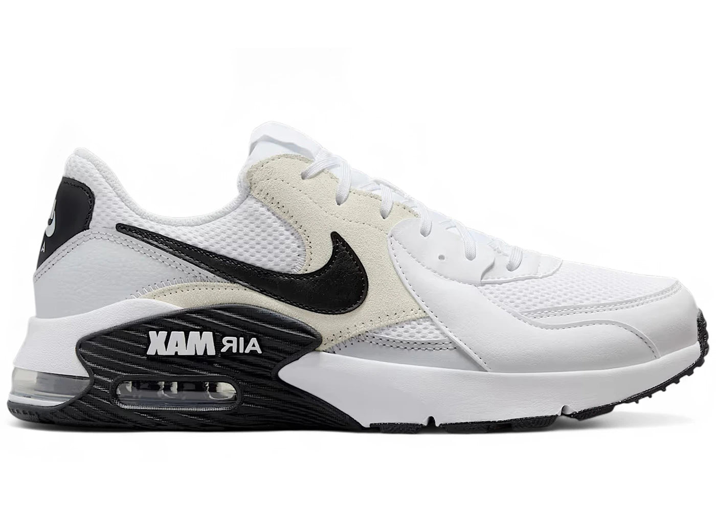 Nike Air Max Excee White Pure Platinum Black - vue 360
