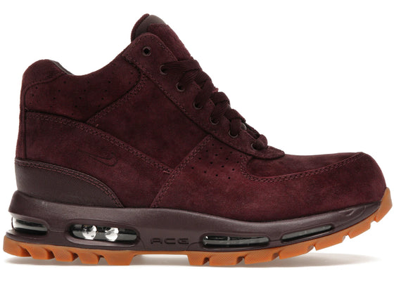 Nike Air Max Goadome Deep Burgundy Suede sneakers - authentic Nike shoes