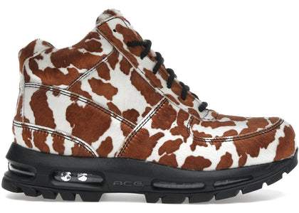 Nike Air Max Goadome Sail Cacao Wow Cow Print Pony Hair sneakers - authentic Nike shoes