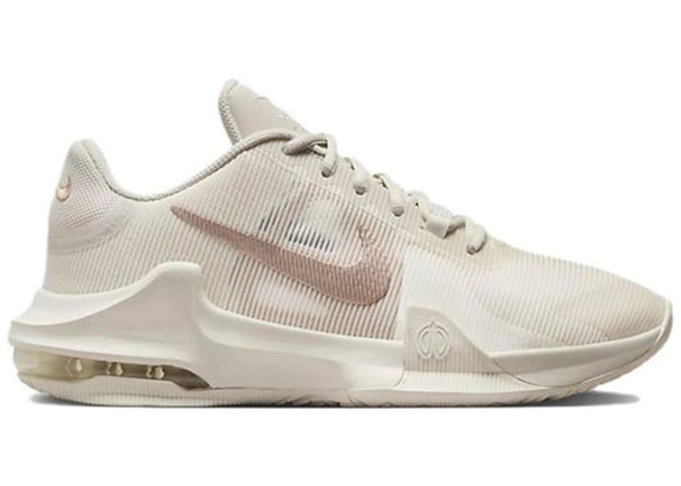 Nike Air Max Impact 4 Phantom Metallic Red Bronze - vue 360