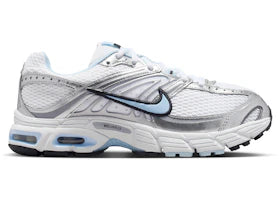 Nike Air Max Moto 2K White Silver Black Hydrogen Blue (Women's) - authentic Nike sneakers