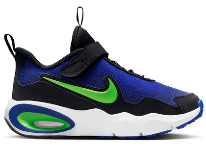Nike Air Max Nova Racer Blue Black Green Strike (PS) - authentic Nike sneakers