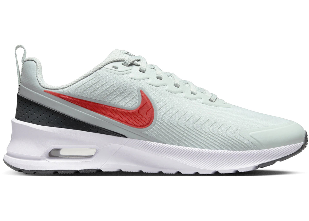 Nike Air Max Nuaxis Light Silver Light Pumice White Picante Red - vue secondaire A