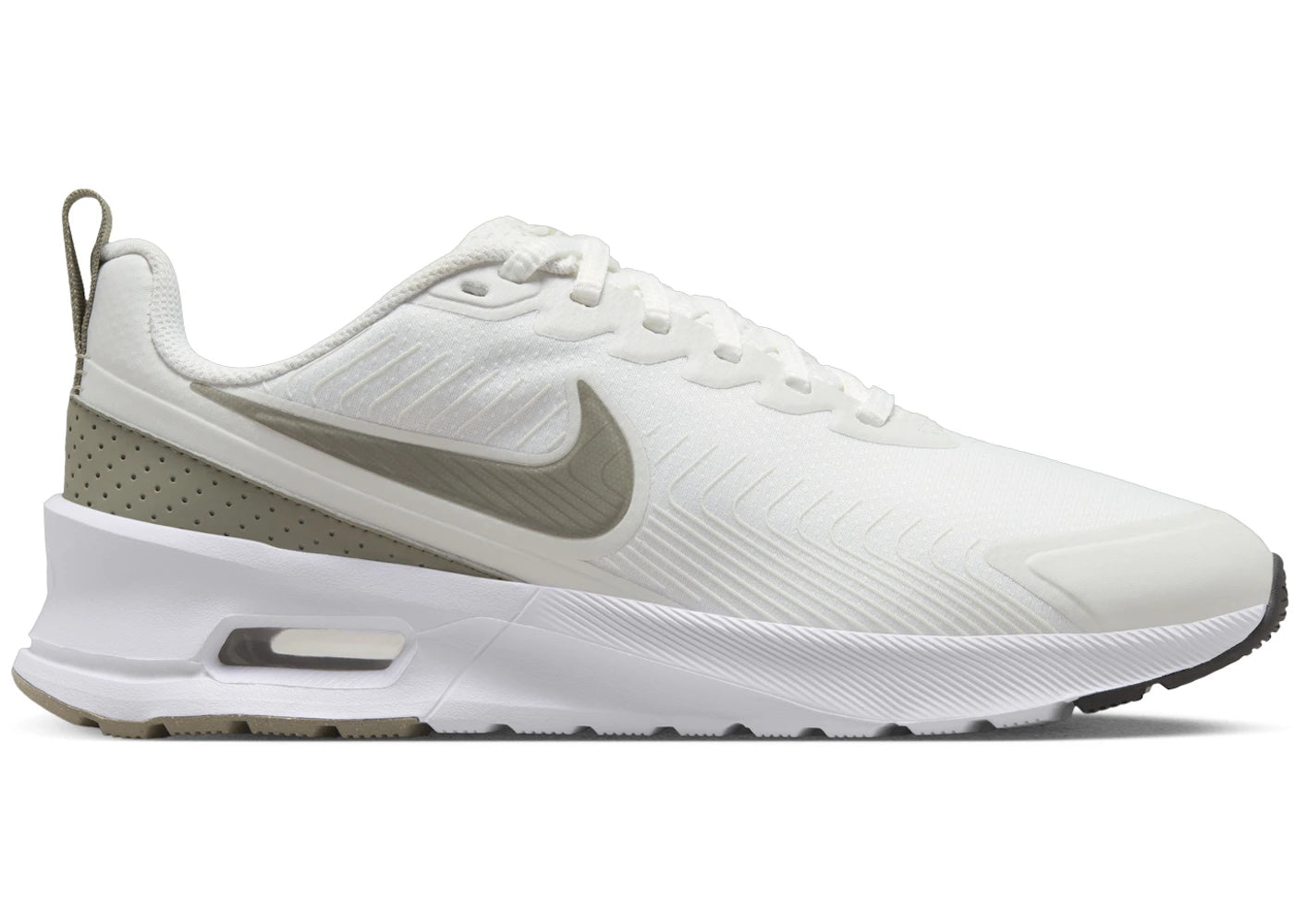 Nike Air Max Nuaxis Summit White Stone White Light Army (Women's) - vue 360