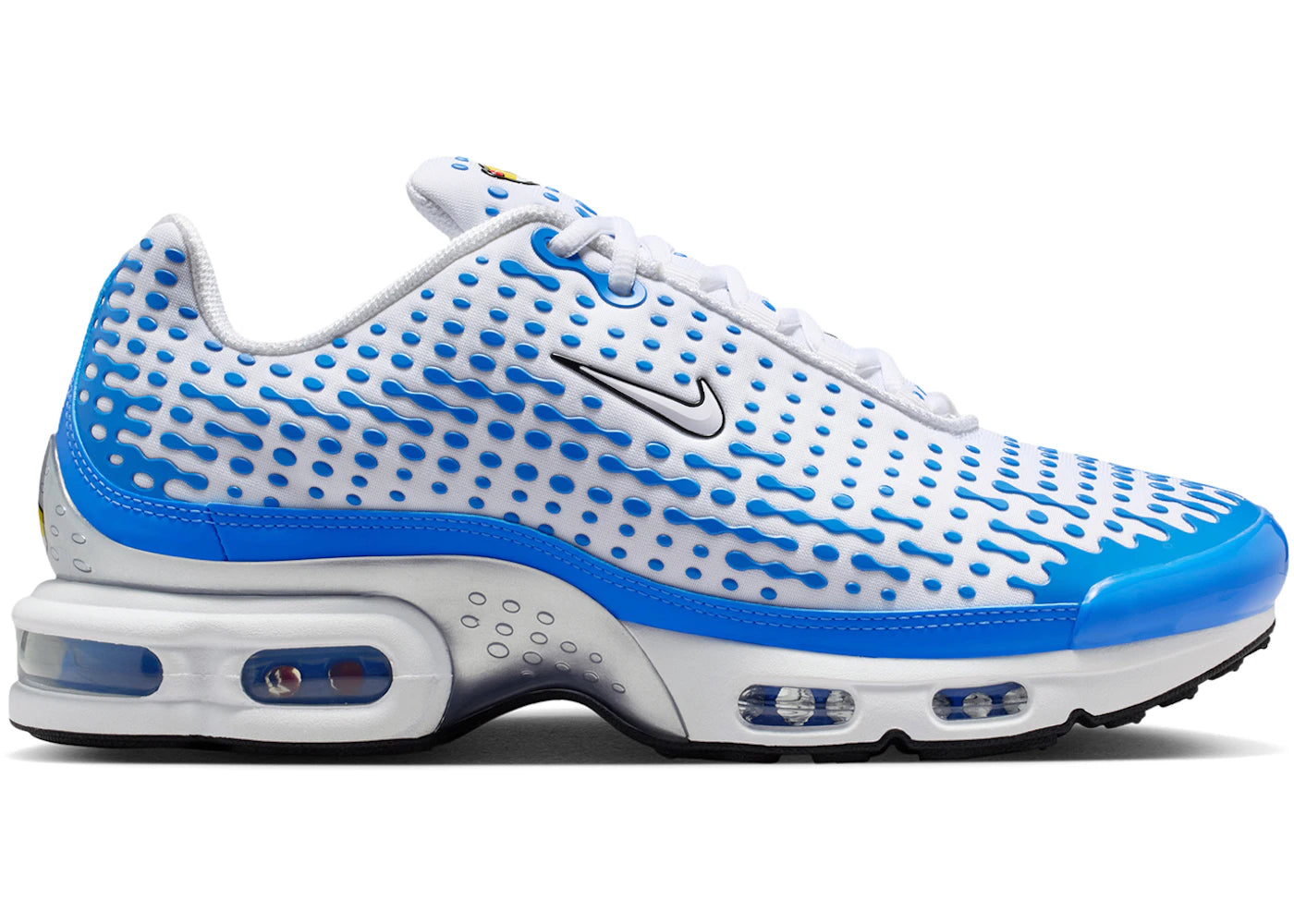 Nike Air Max Plus 7 White Blue Crystal - vue 360